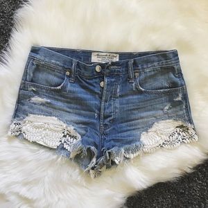 Abercrombie & Fitch jean shorts
